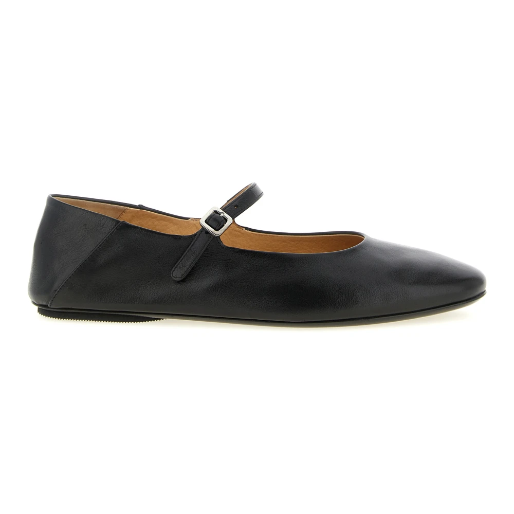 Marsell Women's Black Ballerina Shoes, 8 Uk, Strascico Ballet Flat