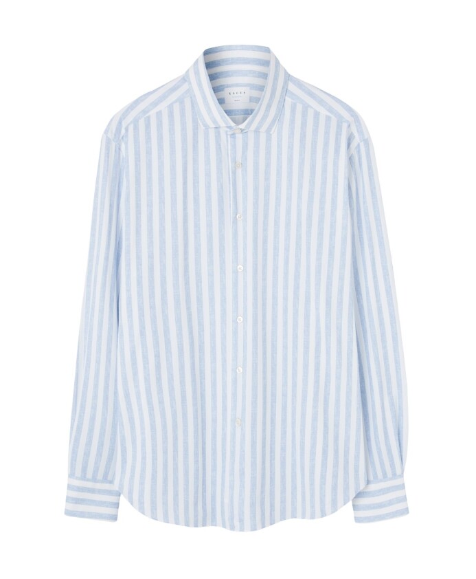 chemise-technique-a-rayures-bleues