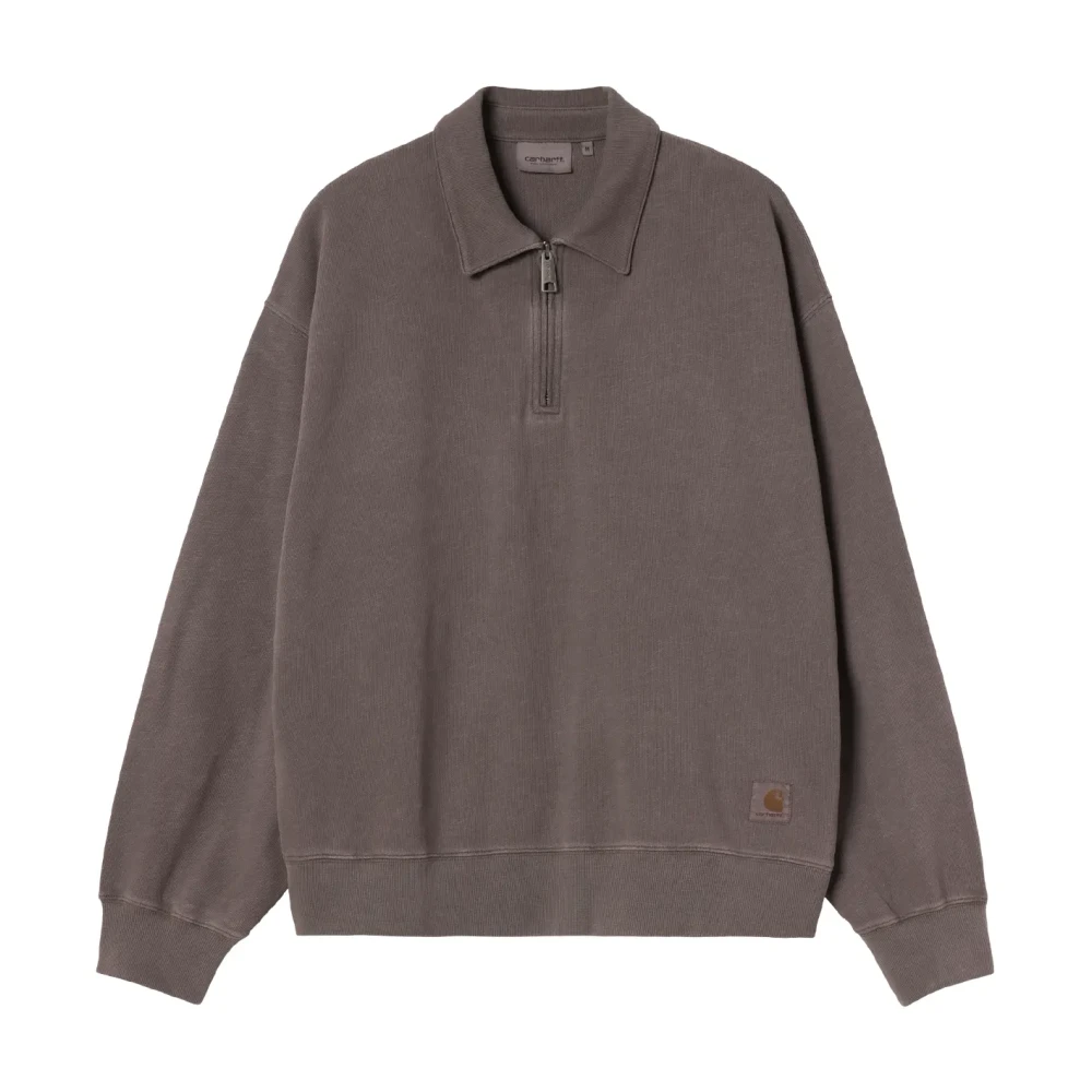 Carhartt Wip Men's Brown Sweatshirts, L, Harper Polo