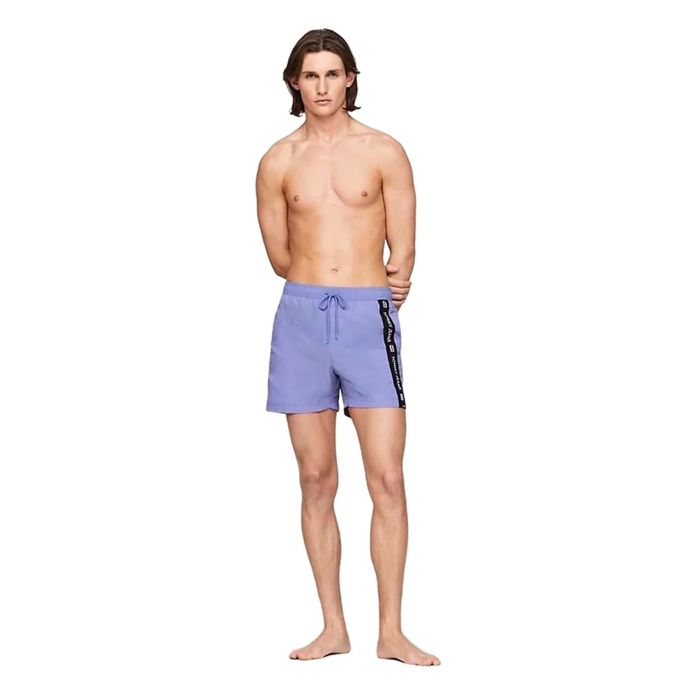 Tommy Hilfiger Storm-FIT Medium Trekkoord Zijkant Tape Shorts Blue Heren