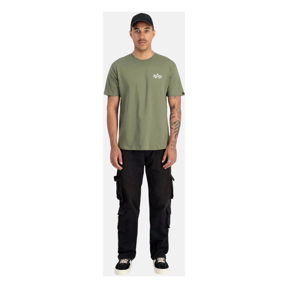 alpha industries Signature T-shirt met korte mouwen Green Heren