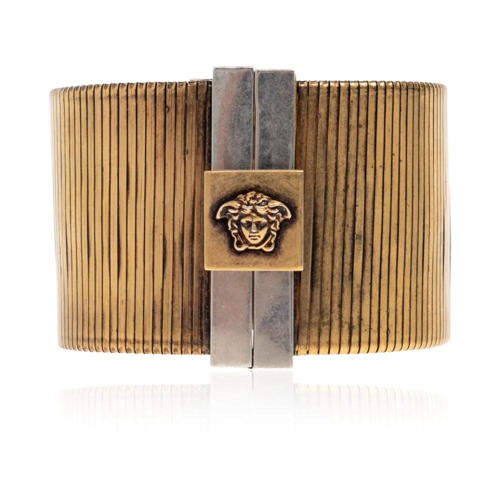Versace Damen Gelb Messingarmband