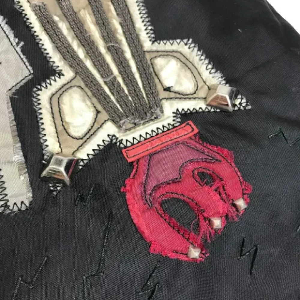Prada Vintage Pre-owned Fabric prada-bags Black Dames