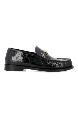Svart Krokodil Loafers AW24