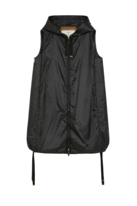 Vattenavvisande Canvas Gilet med Huva
