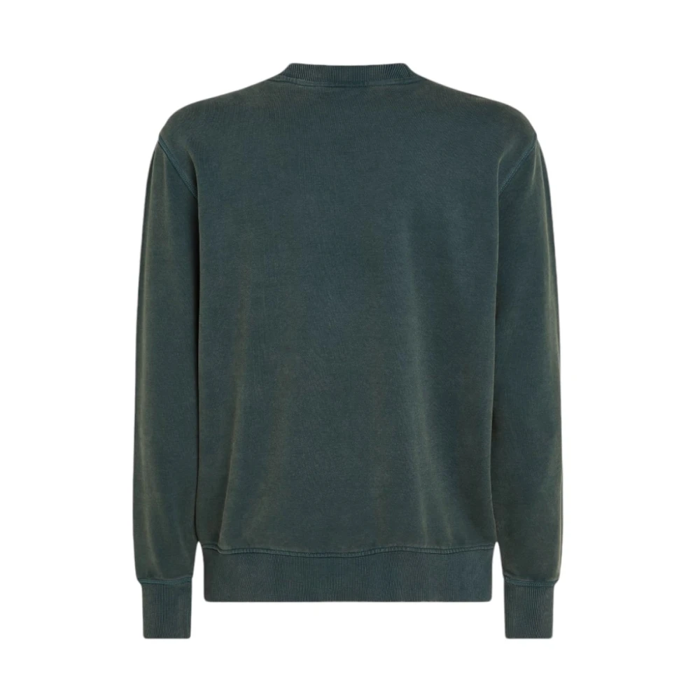 Calvin Klein Stijlvolle Sweatshirt voor Mannen Green Heren
