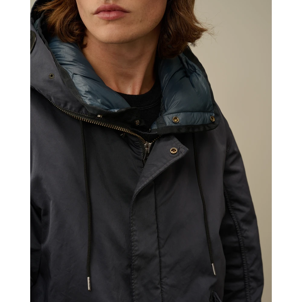 C.P. Company Explorer Parka Zwart Sand-L Black Heren