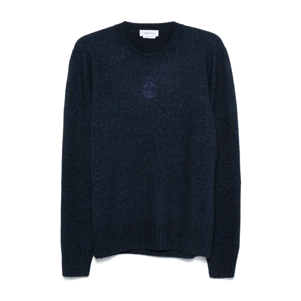 Alexander mcqueen Blauwe Herentrui Blue Heren