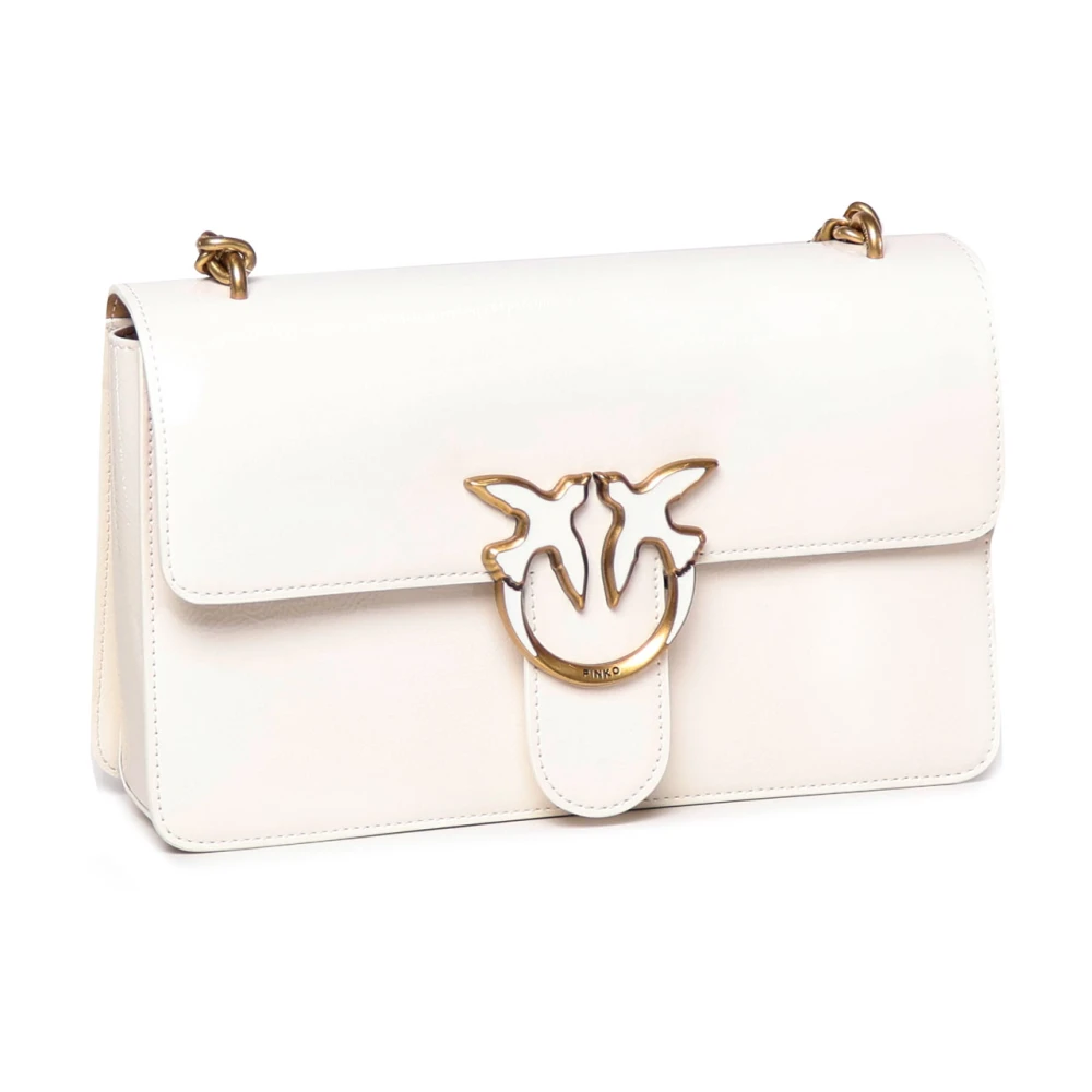 pinko Love Bag Light Schoudertas Wit White Dames
