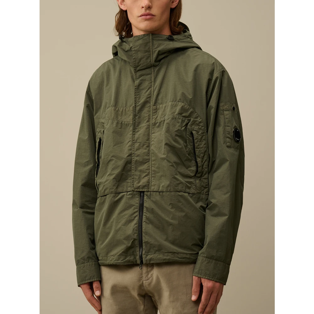 C.P. Company Overshirt Jas voor Mannen Green Heren