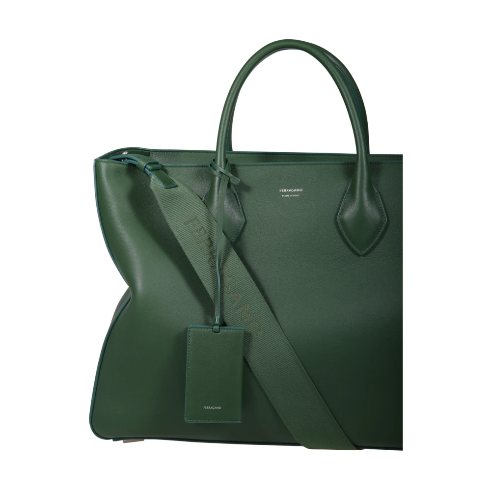 Salvatore Ferragamo Bosgroene Sterrentas Green Heren