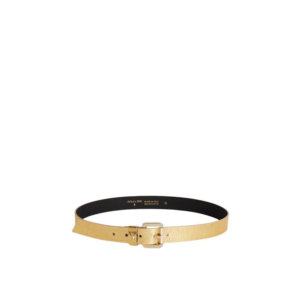 PATRIZIA PEPE Laag taille riem Art. 8W8684L112 Yellow Dames