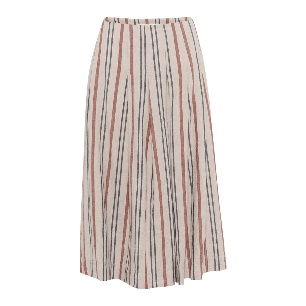 InWear Gestreepte Rok in Haze Melange Multicolor Dames