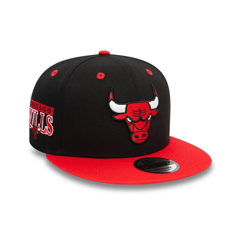 new era Zwarte Bulls Teamkleur Pet Black Heren