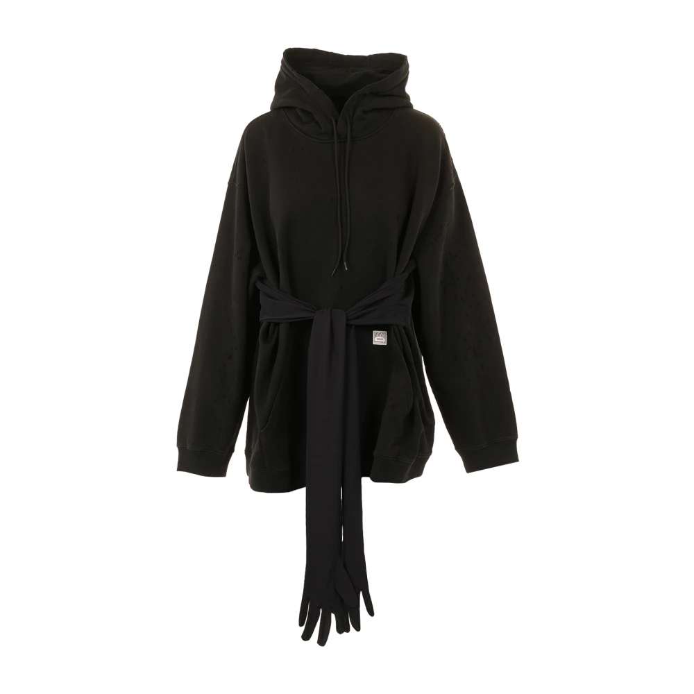 Mm6 Maison Margiela Damen Schwarz Kleider, K, Mgröße: