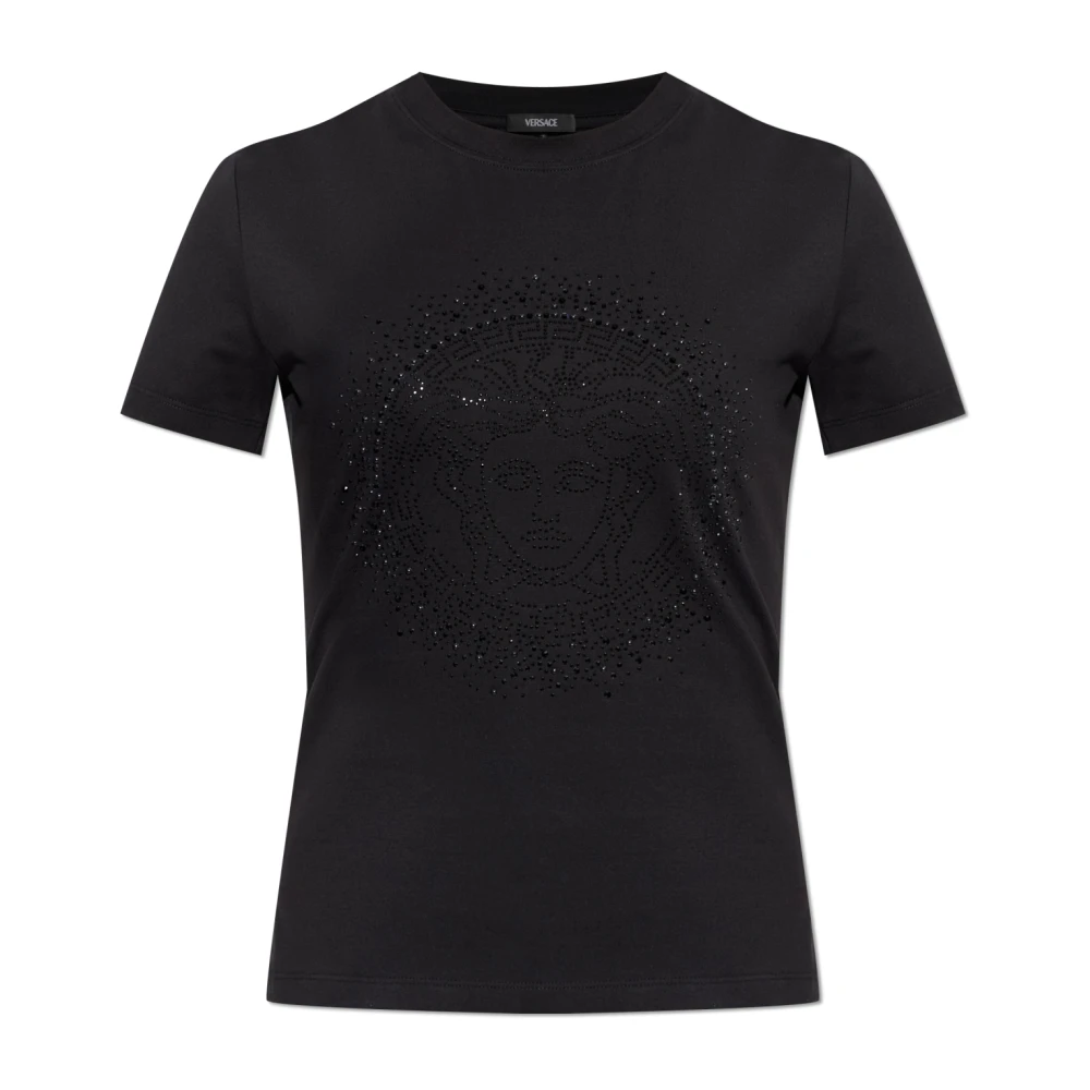 Versace Donna Nero Top, Xs, New,