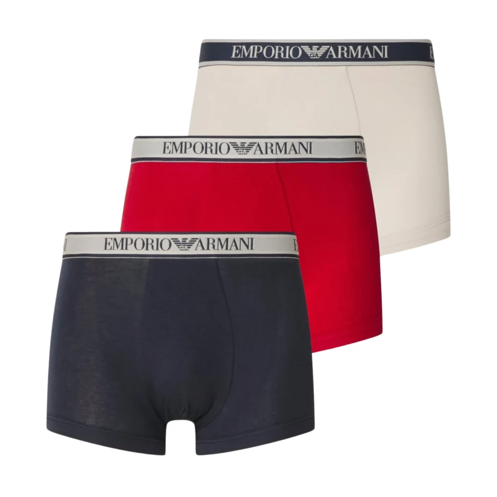 Emporio Armani Multicolor Shorty Boxers Set Multicolor Heren