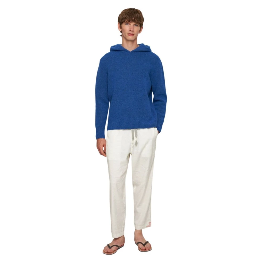 Orlebar Brown Boterbloem Linnenmix Relaxte Pasvorm Broek White Heren