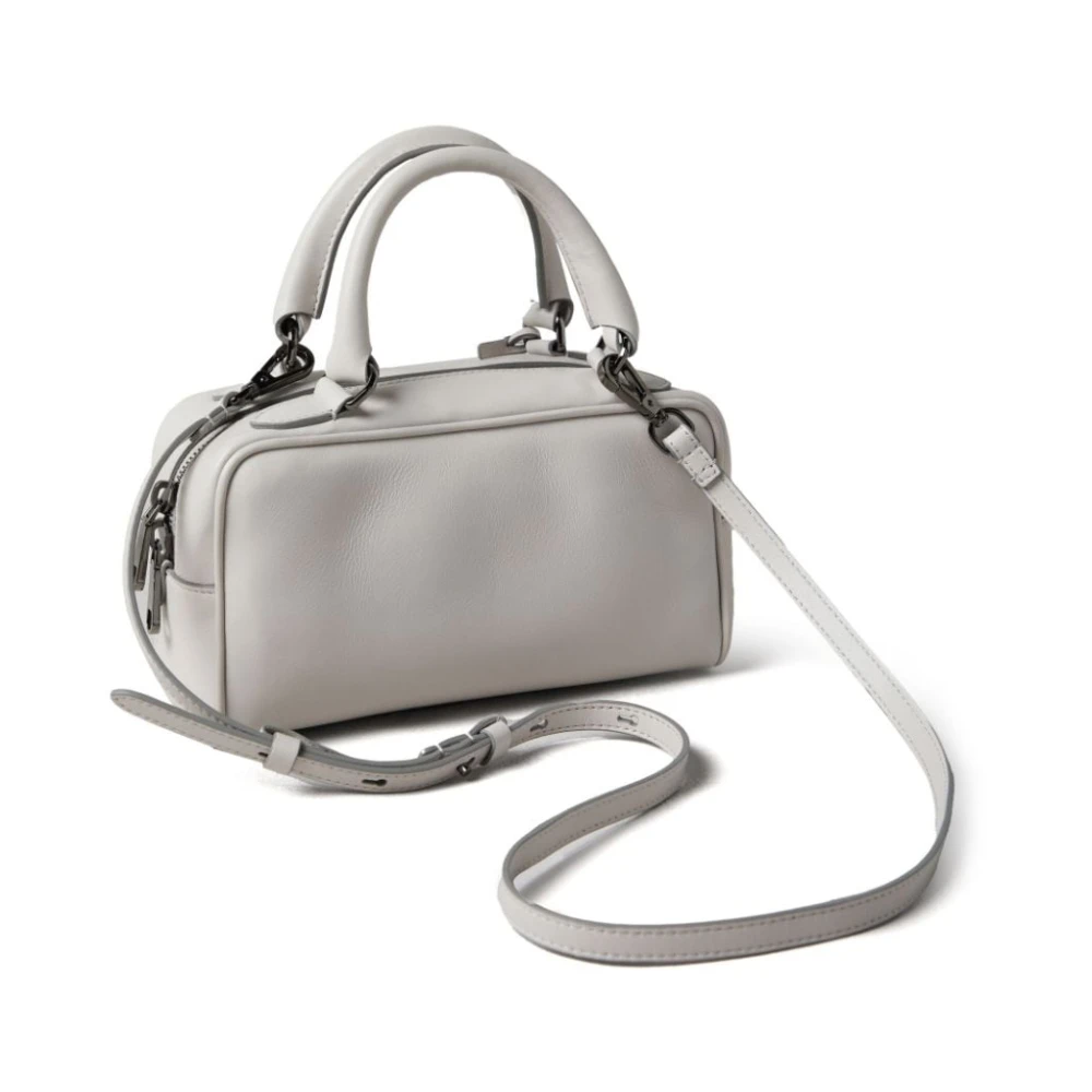 BRUNELLO CUCINELLI Witte leren tote tas White Dames