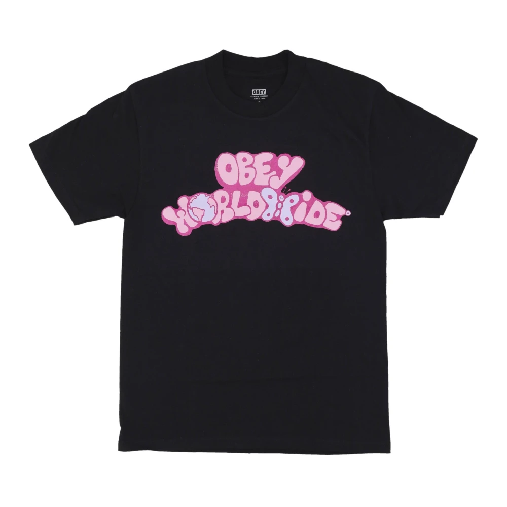 Obey Butterfly Classic Tee Zwart Heren T-Shirt Black Heren