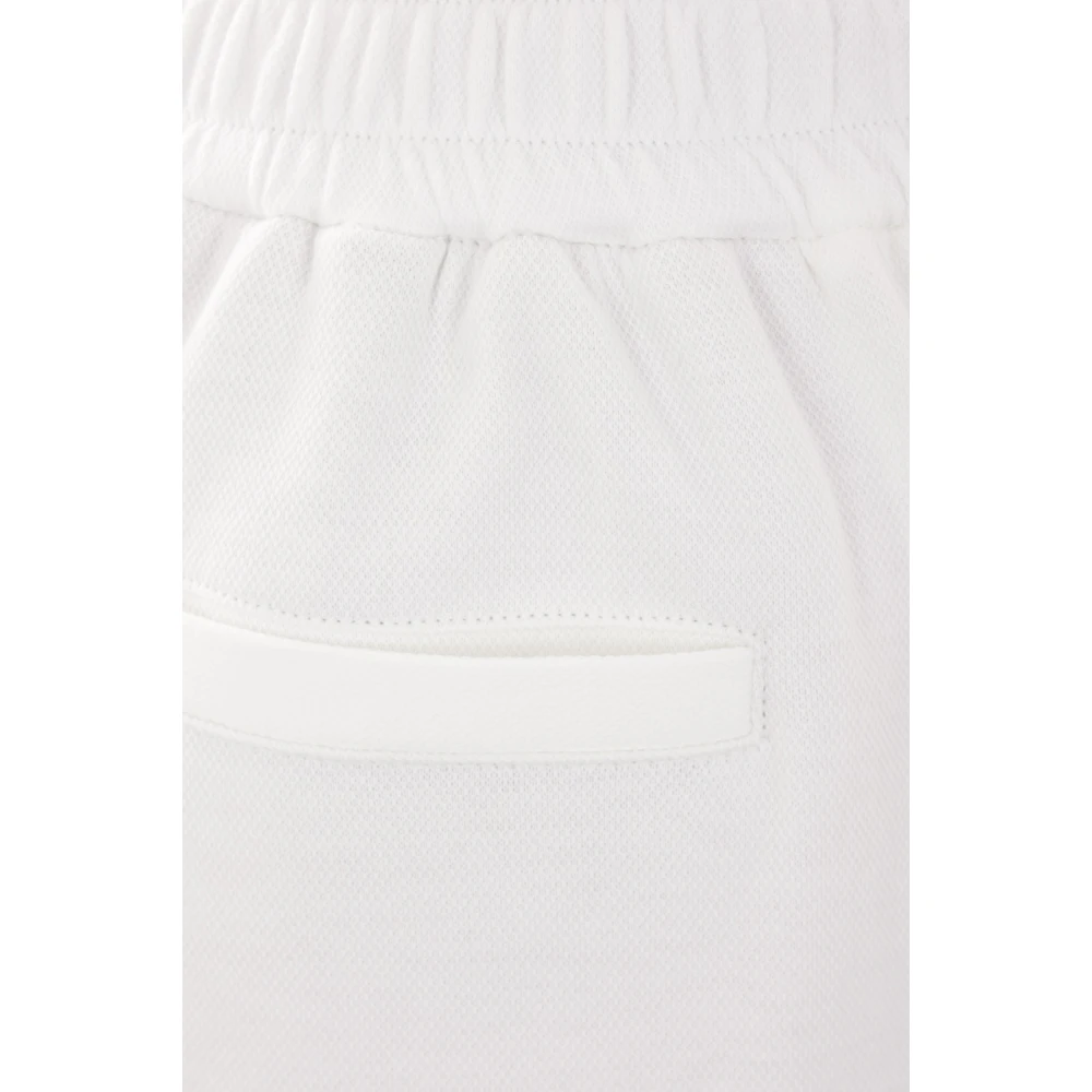 BRUNELLO CUCINELLI Beige Joggingbroek Piquet Katoen Beige Dames