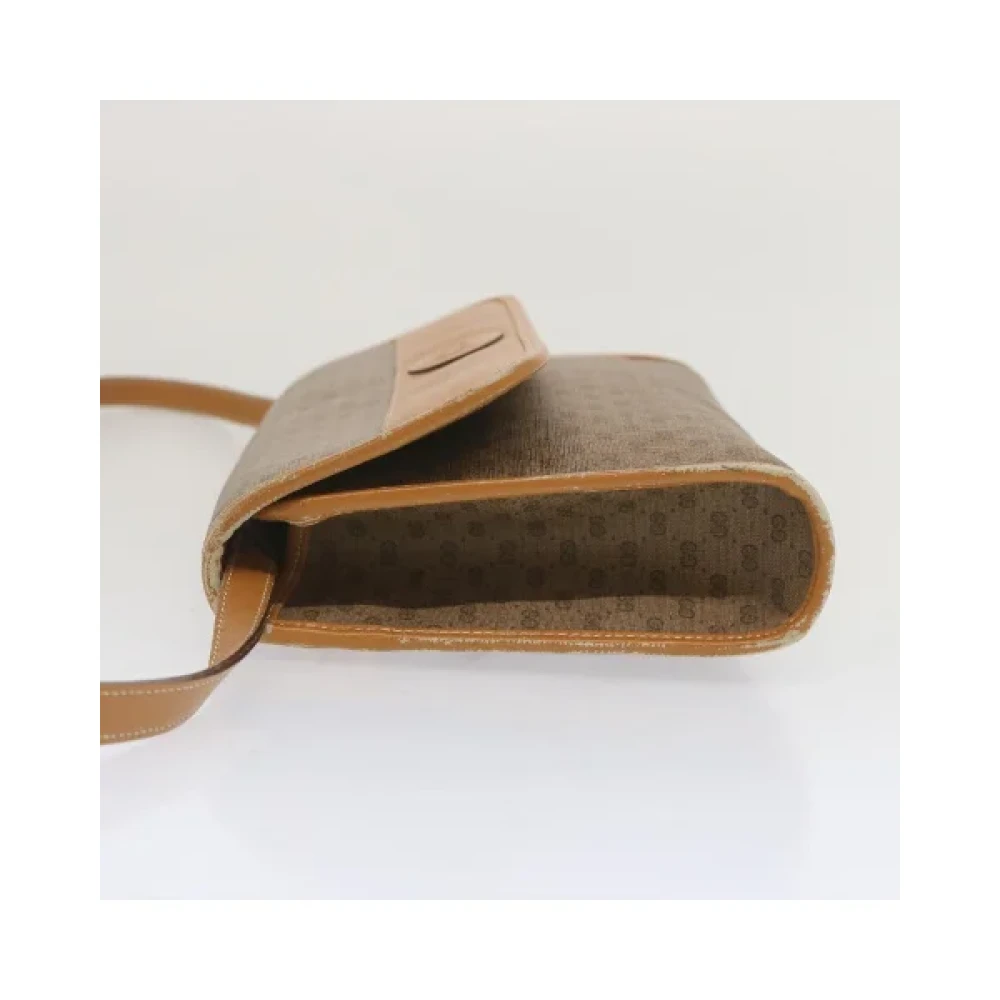 Gucci Vintage Pre-owned Crossbody Bag Beige Dames