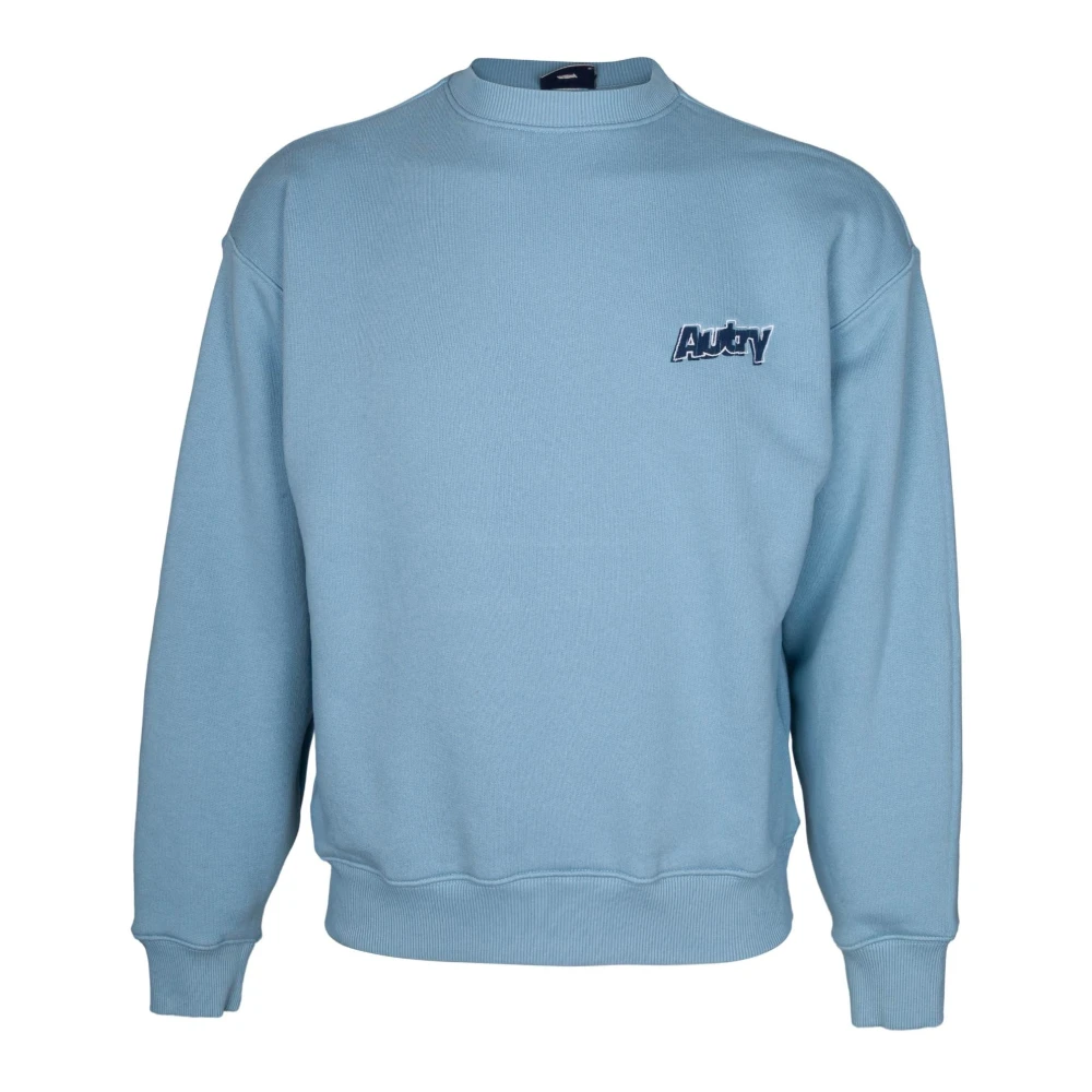 Autry Men's Blue Crewneck Sweatshirt