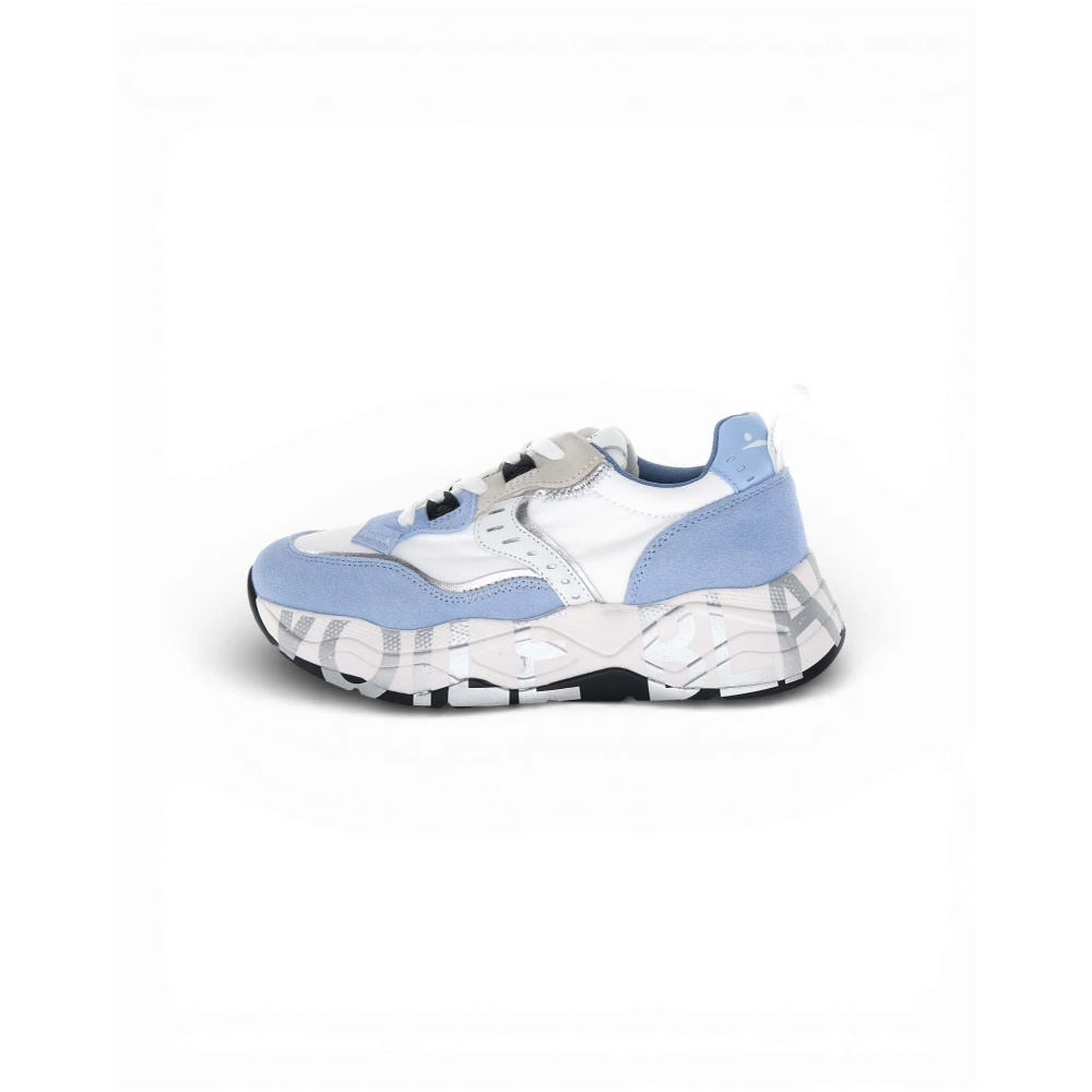Voile Blanche Women's Blue Sneakers, 7 Uk, Club105 Sneaker