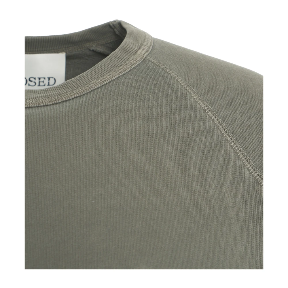 closed Grijze Sweatshirt met Raglanmouwen Gray Heren