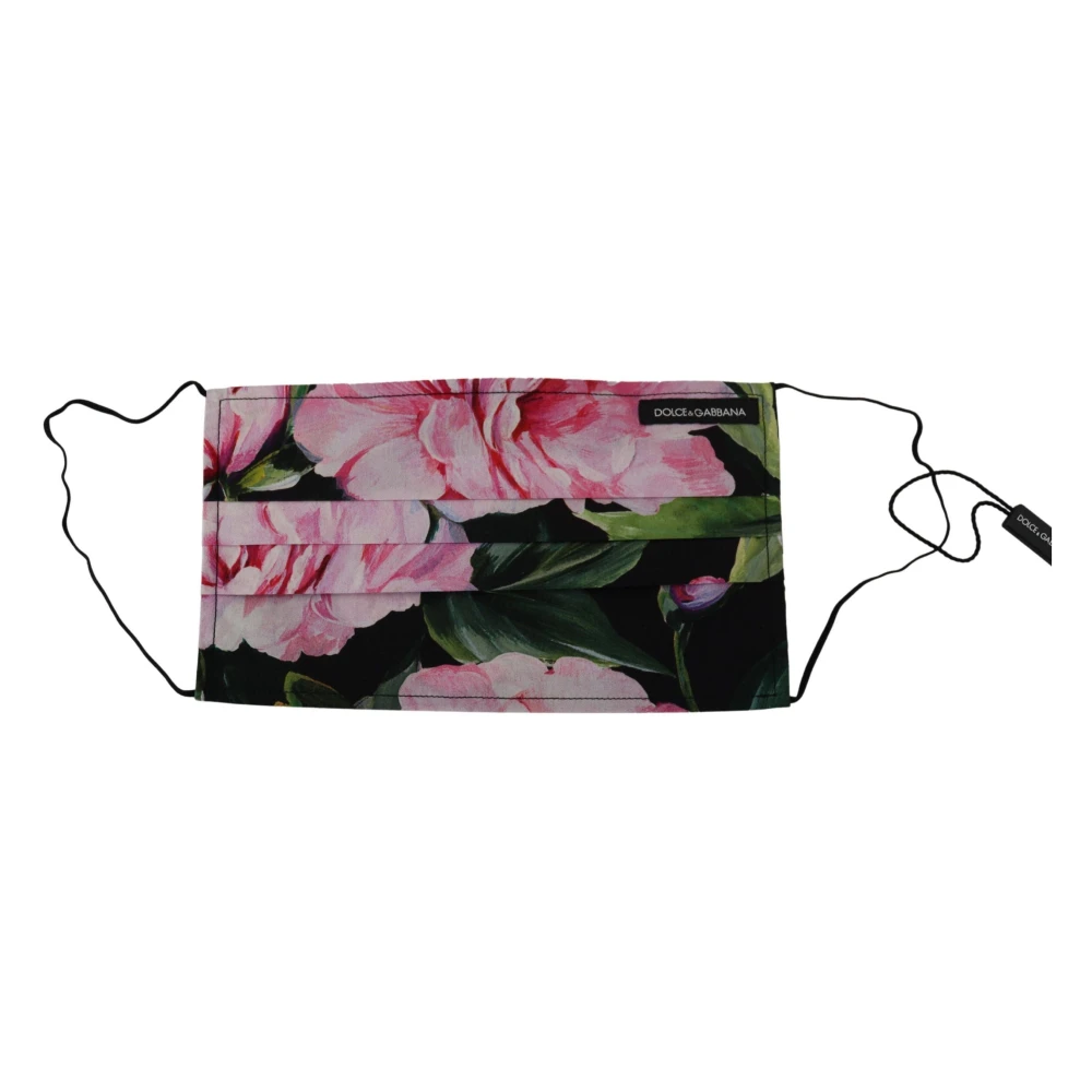Dolce & Gabbana Unisex Chic Floral Cotton Face Mask
