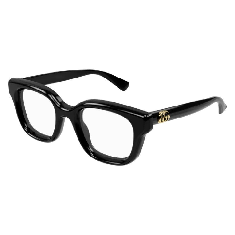 Gucci Vierkante optische bril in zwart Black Unisex