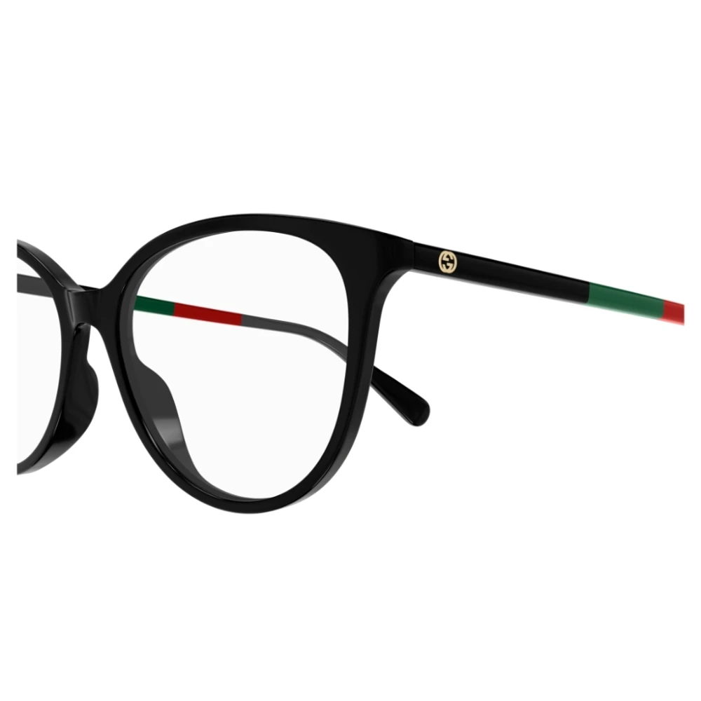 Gucci Cat-eye acetaat brilmonturen Black Unisex