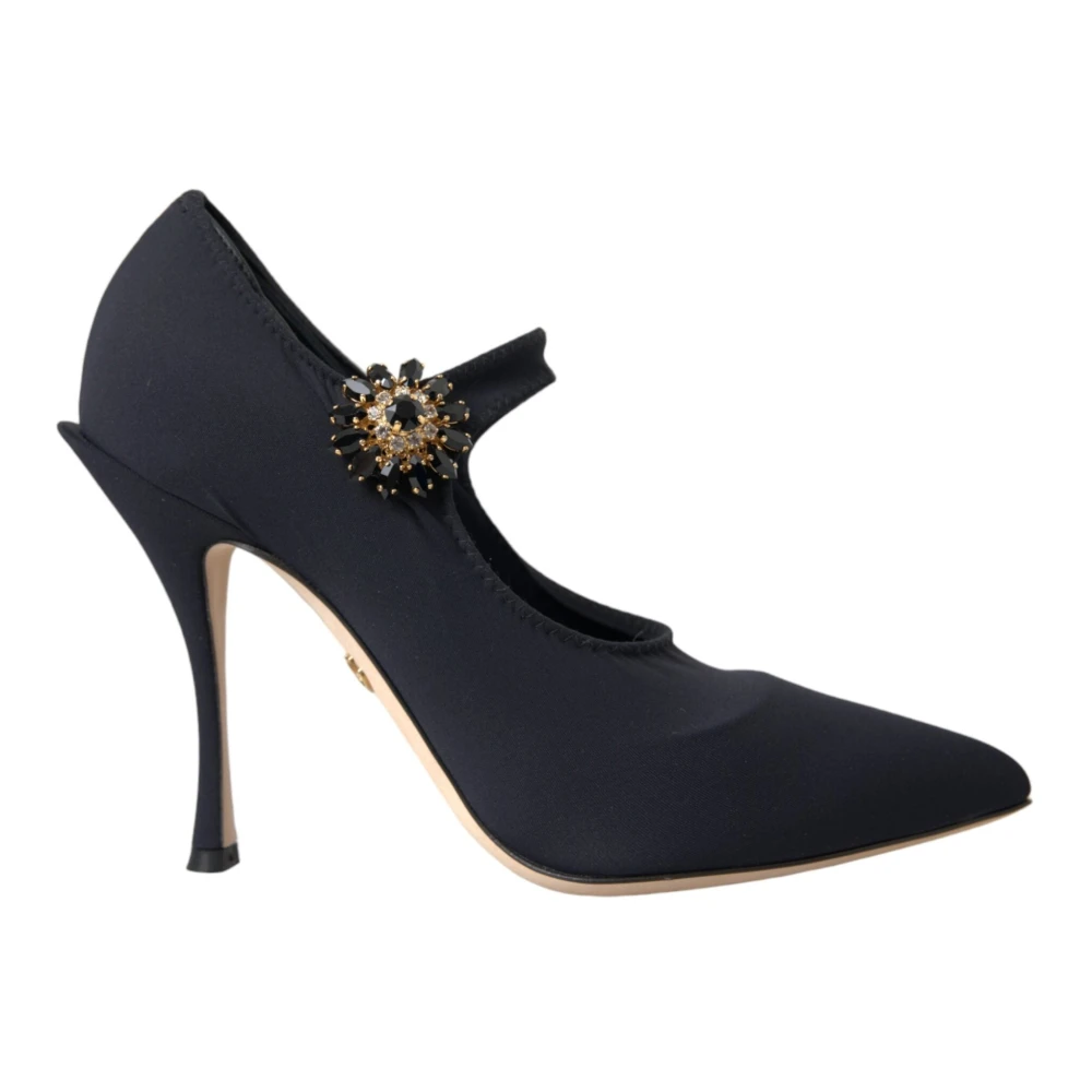Dolce & Gabbana Donna Nero Mary Jane Pumps
