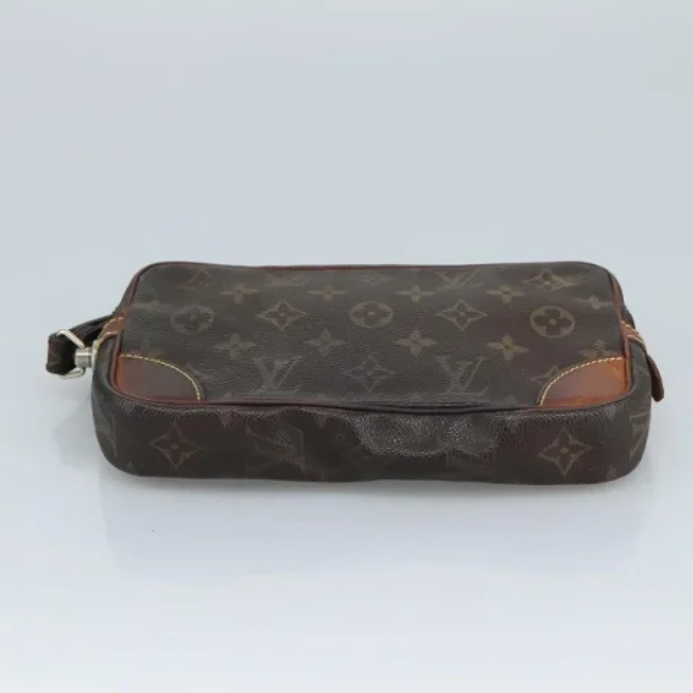 Louis Vuitton Vintage Pre-owned Canvas clutches Brown Dames