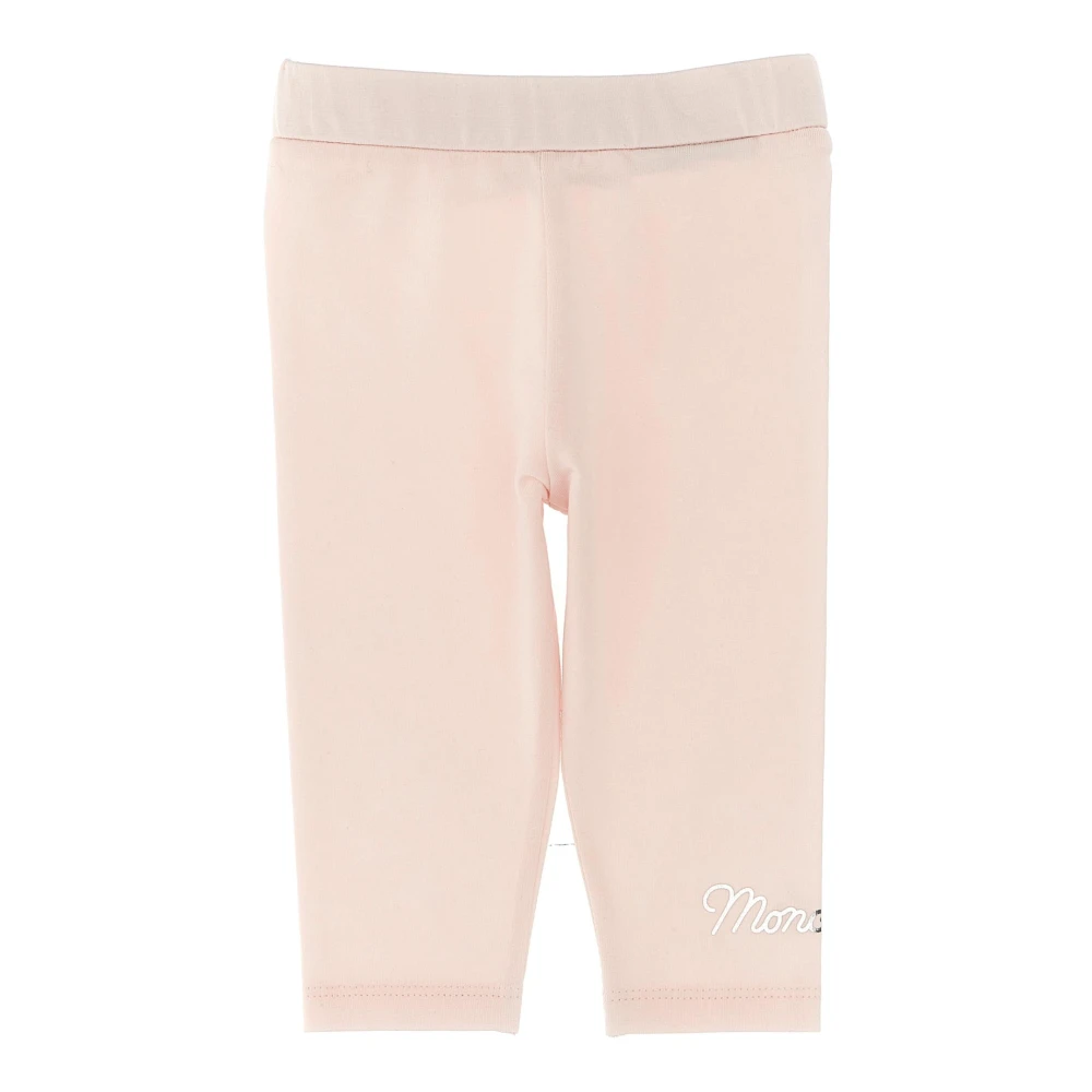 Moncler Pink Stylish Leggings For Women - Unisex - Leggings - 2 Y - Kids