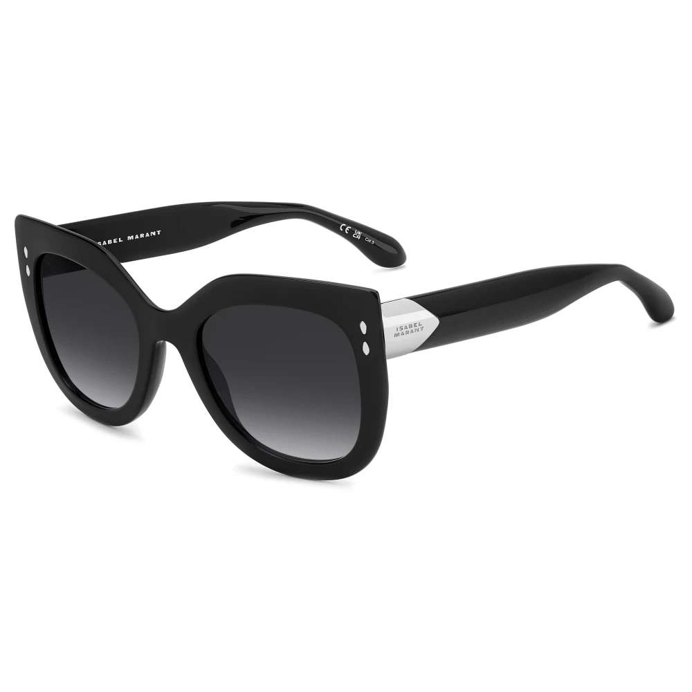 Isabel Marant Black Sunglasses, Female, 53 Mm, /Grey Shaded Sunglasses Im 0227/S