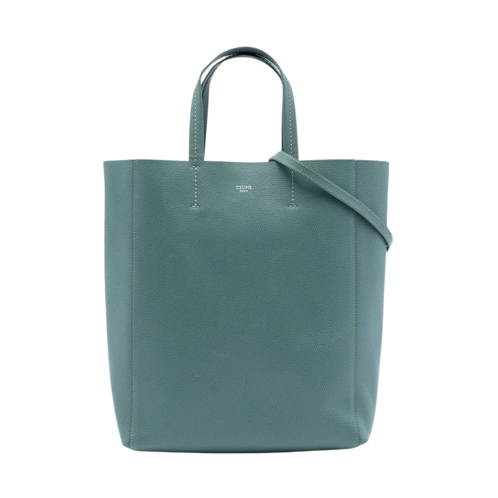 Celine Vintage Donna Verde Pre-Owned, Taglia Unica, Used,