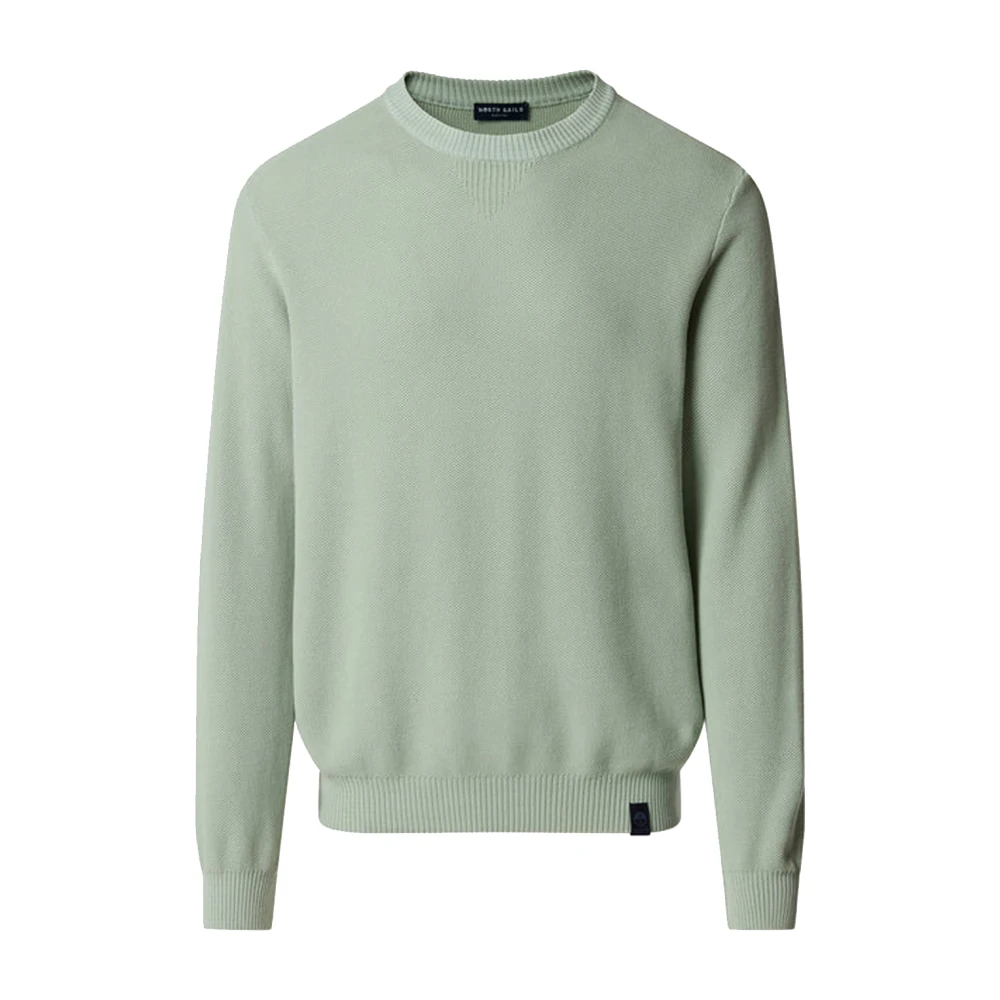 North Sails Green Round-Neck Knitwear - Male - Round-Neck Knitwear - M - Knitwear