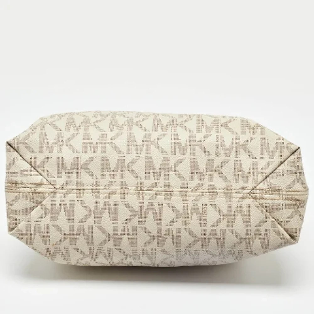 Michael Kors Pre-owned Leather shoulder-bags White Dames