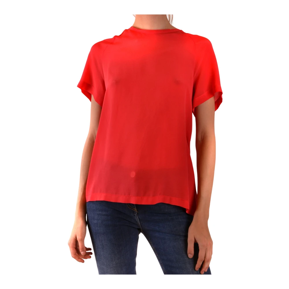 Pinko - Tops > T-Shirts - Red - Pinko - Modalova
