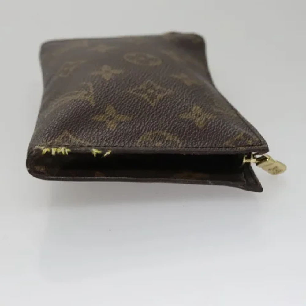 Louis Vuitton Vintage Pre-owned Canvas pouches Brown Dames