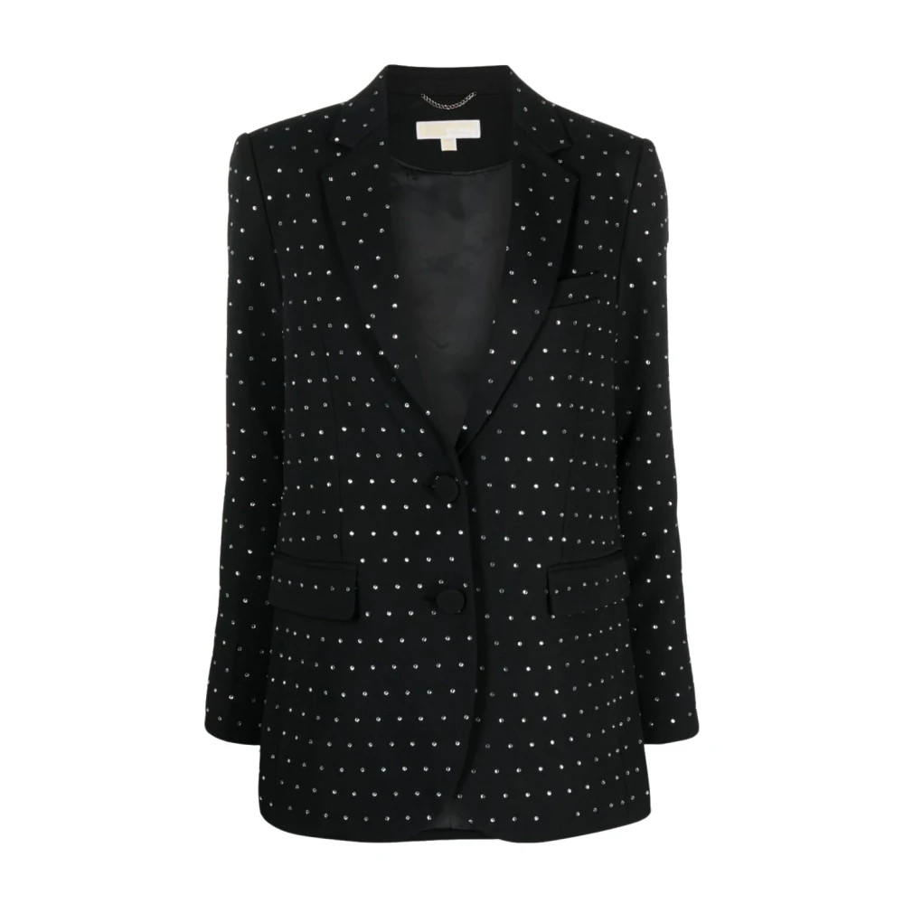 Michael Kors Zwarte Blazer voor Stijlvolle Outfits Black Dames