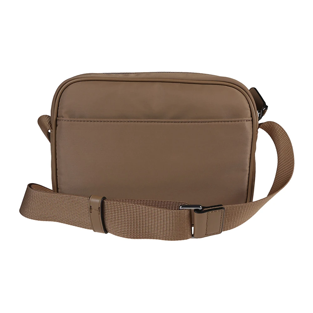 Michael Kors Utility Flap Crossbody Tas Brown Heren