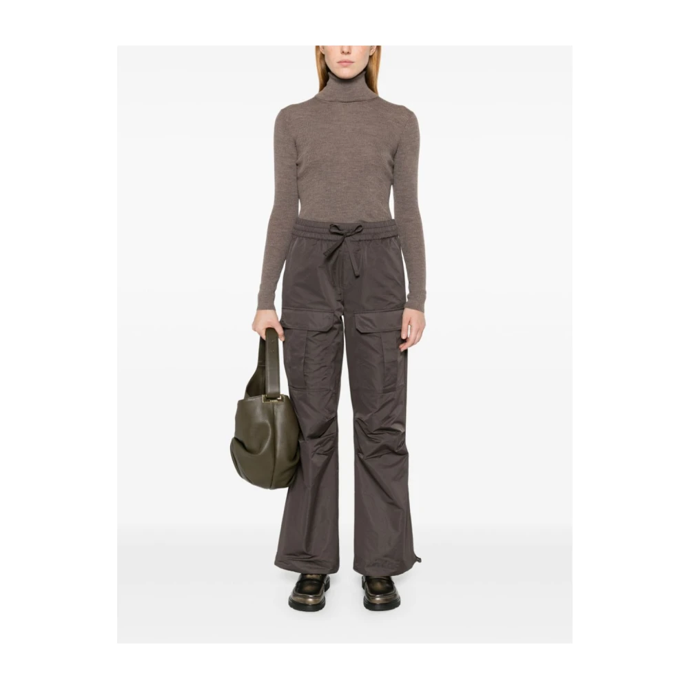 P.a.r.o.s.h. Visone Gebreide Top Brown Dames