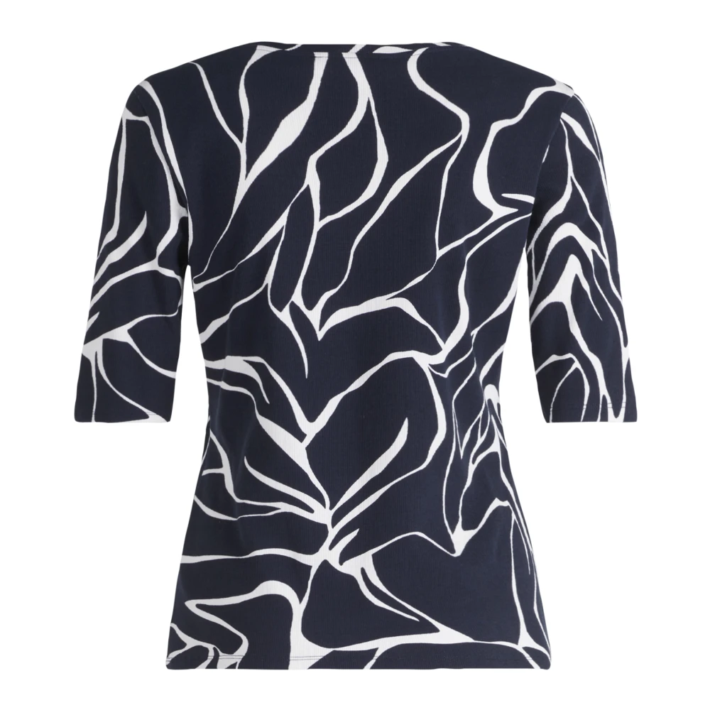 Betty Barclay Geribbeld Basis T-shirt Multicolor Dames