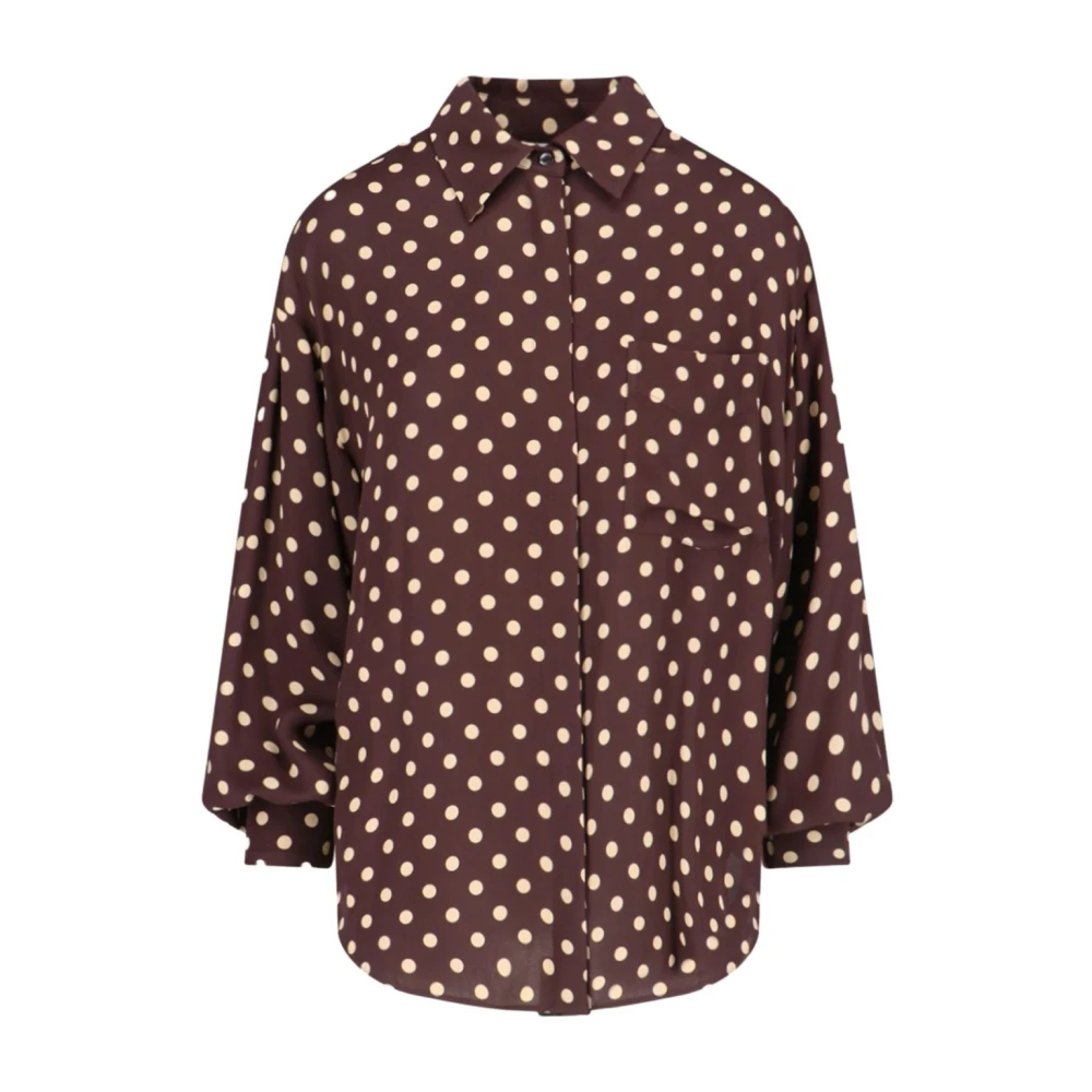 Aspesi Bruine Shirt Model 5483 Brown Dames