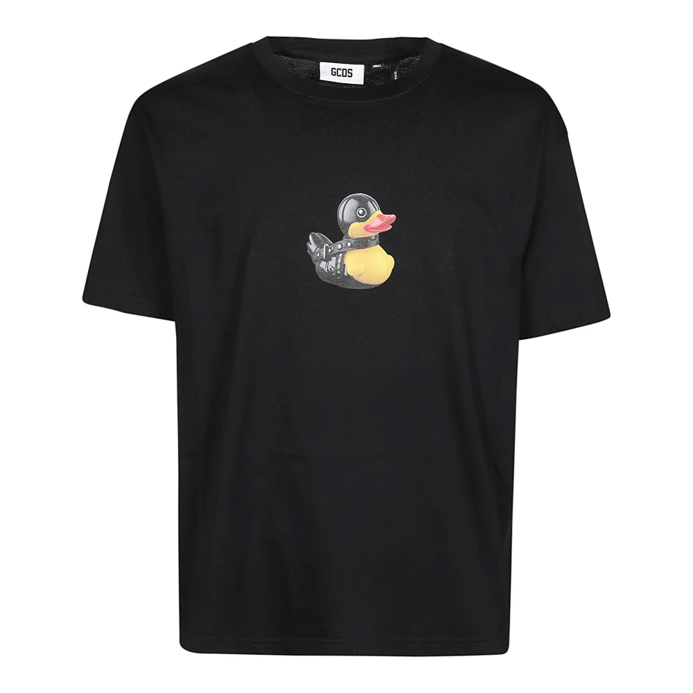 Gcds Oversized Duck T-shirt Black Heren
