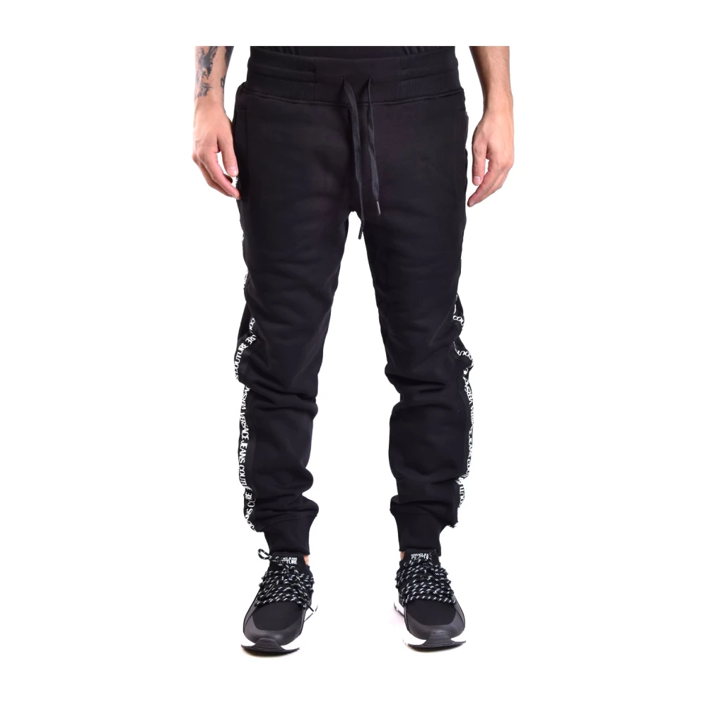 Versace Jeans Couture Men's Black Sweatpants, Xl, Stylish Trousers For