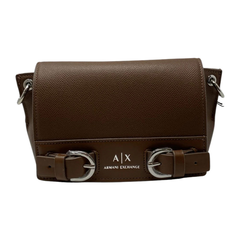 Armani Exchange Schoudertas Brown Dames