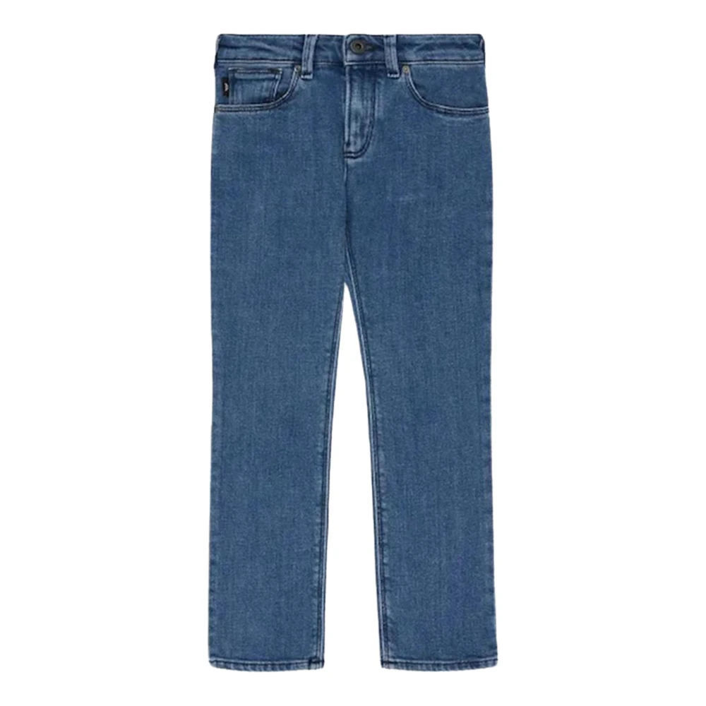 Emporio Armani Blå Slim Fit Denim Jeans Blue, Pojke